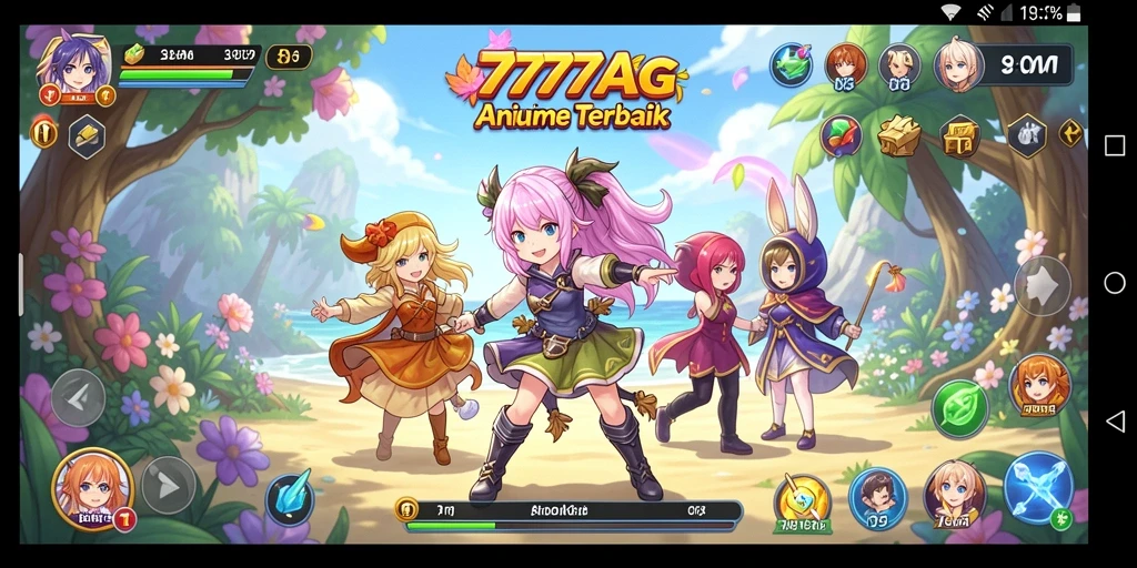 Gameplay seru dan menarik di dunia anime 777AG.