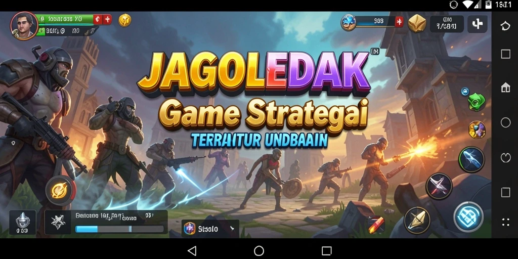 Tampilan gameplay <strong>JAGOLEDAK</strong> yang menakjubkan dan penuh strategi.