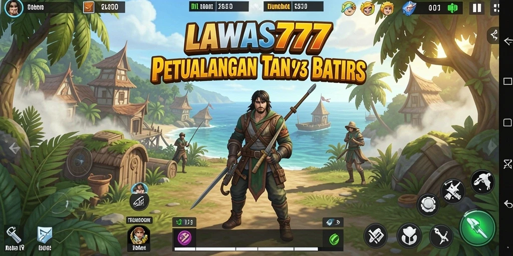 Tampilan gameplay Open World yang memukau dan mendalam di LAWAS777.