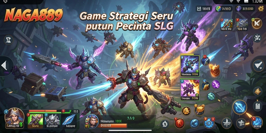 Tampilan gameplay seru NAGA889 dengan elemen strategis.