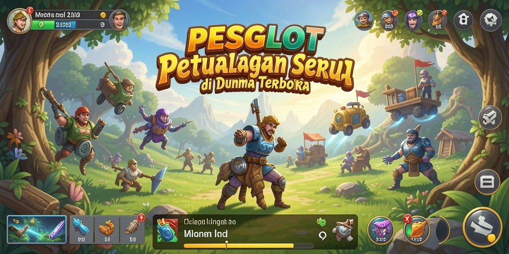 Tampilan gameplay Open World yang menakjubkan dan mendetail.