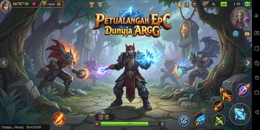 Screenshot SATSET138 menampilkan aksi permainan ARPG yang seru.